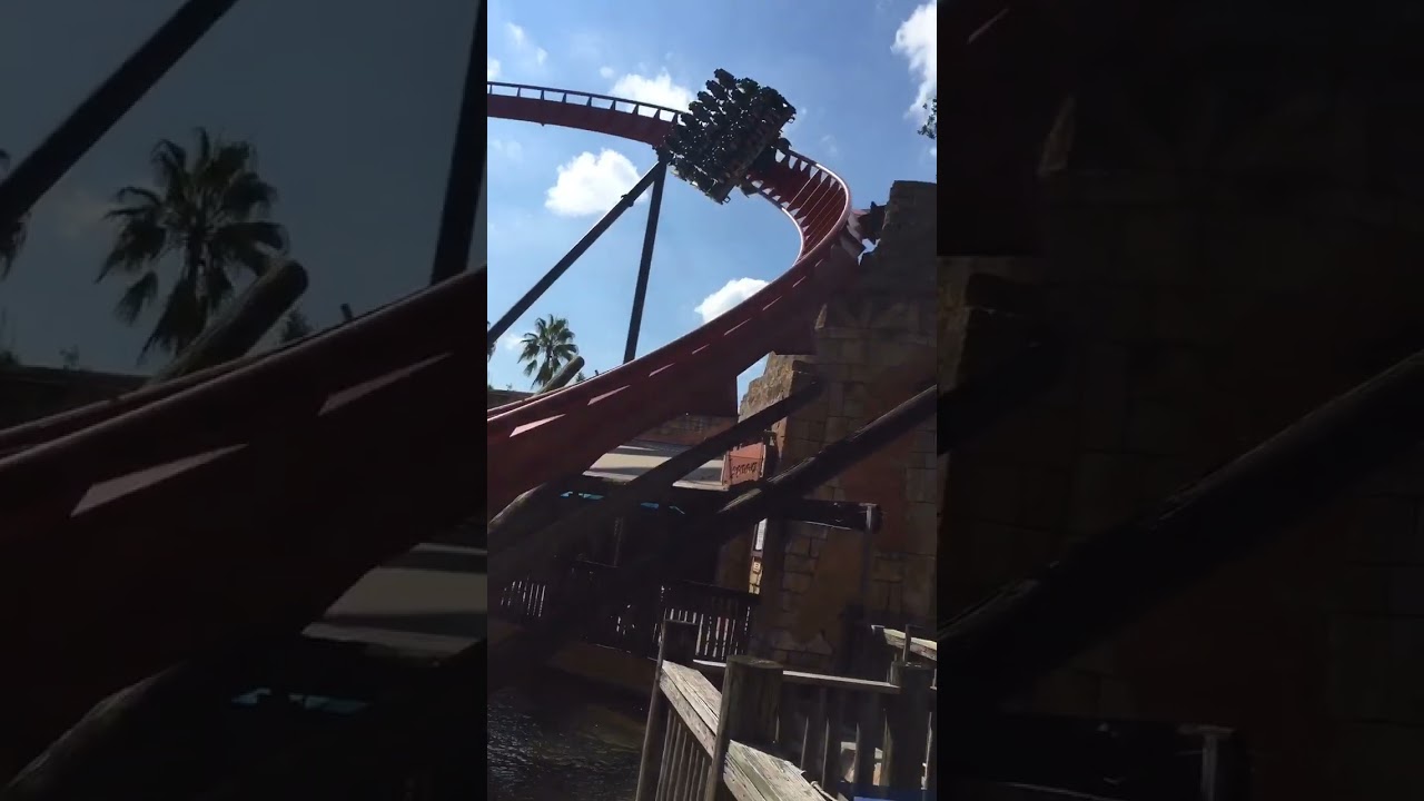 Shiekra Off Ride POV Busch Gardens Tampa Bay 9/23/23