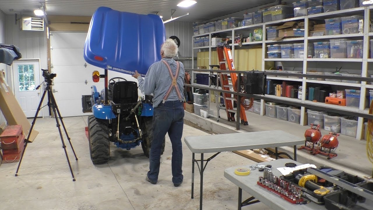 Install Canopy onto Tractor