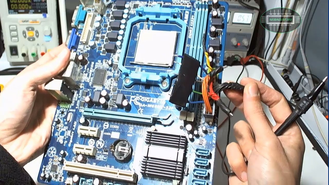 Reparación de motherboard de pc 4ta parte