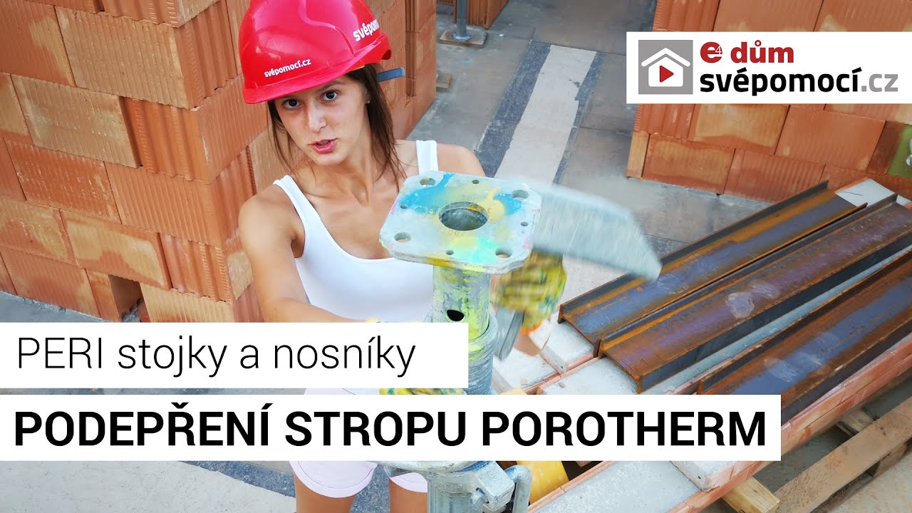 014# Bednění stropu ze stropních dílců | e4 dům svépomocí