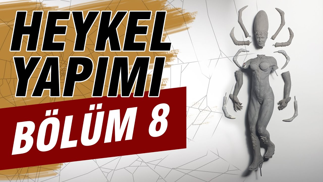 Heykel Yapımı Bölüm-8 POLİMER KİLİ FIRINLAMA ve HAŞLAMA YÖNTEMİ