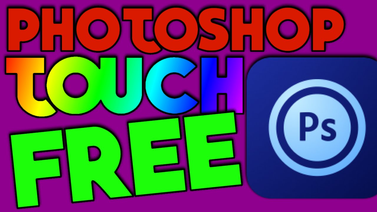 How to get photoshop touch for free!!