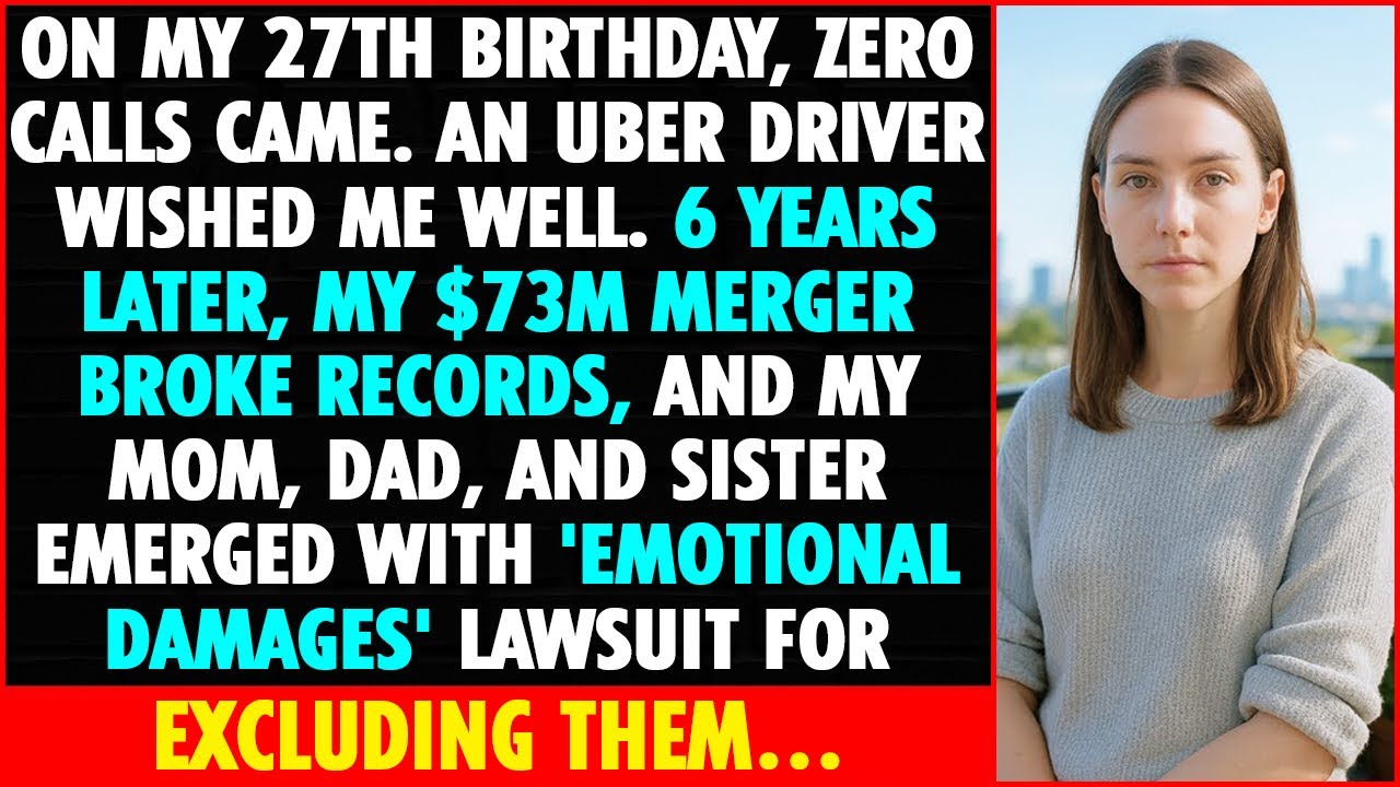 I Built a $73M Company Alone—Now Mom, Dad, and Sister Say I Owe Them for Every Achievement...