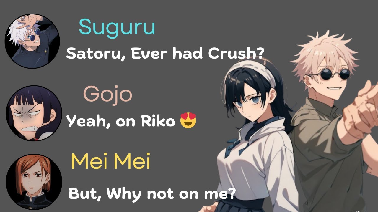 Gojo Confess Riko Amanai 😳 | Riko Confess Back? | JJK Funny Chat