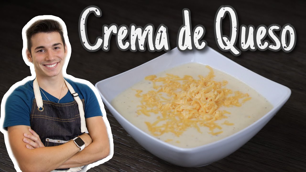 Crema de Queso - Cream of Cheese - Estilo Cubano - Gio en la Cocina - Cuban Food - Recetas Cubanas