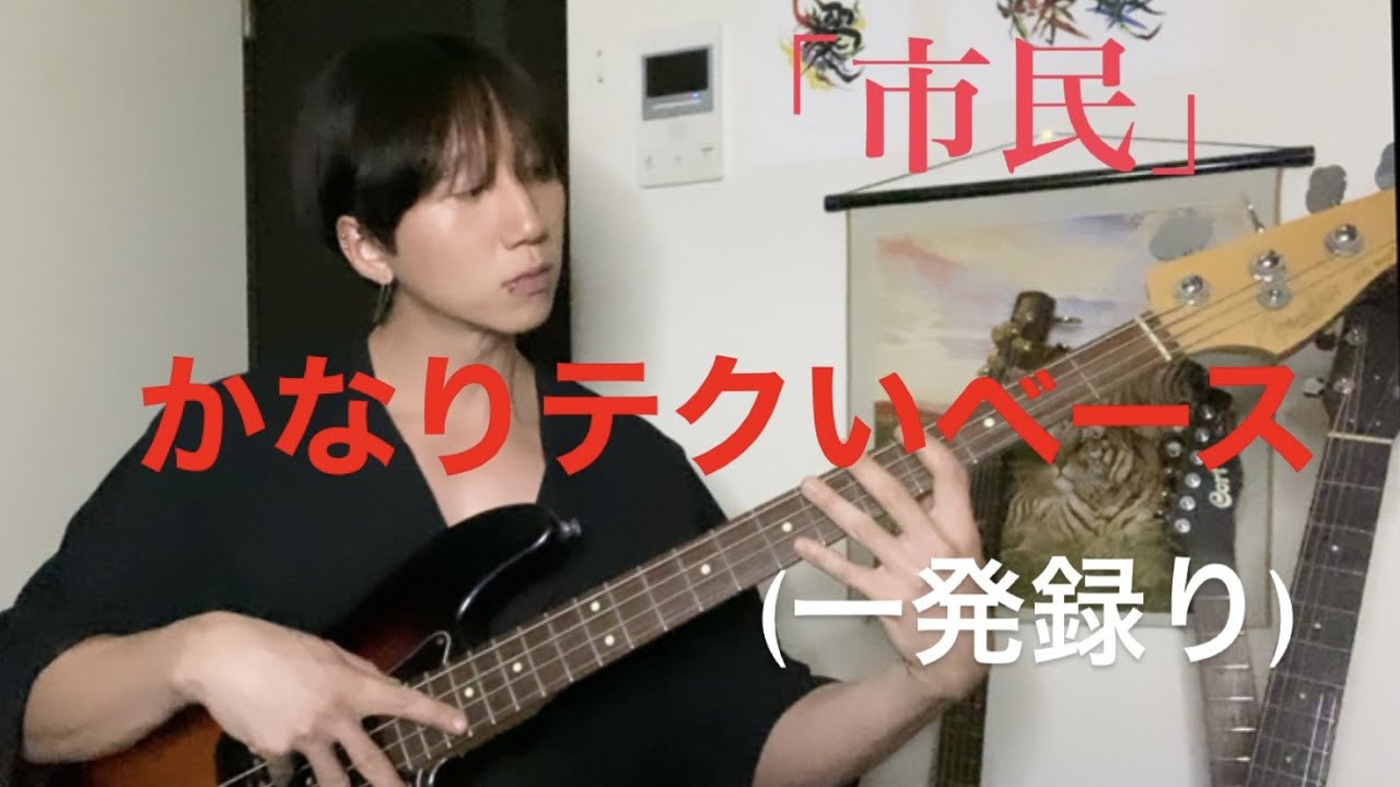 市民(Bass Cover)-People In The Box #bass #peopleinthebox#耳コピ