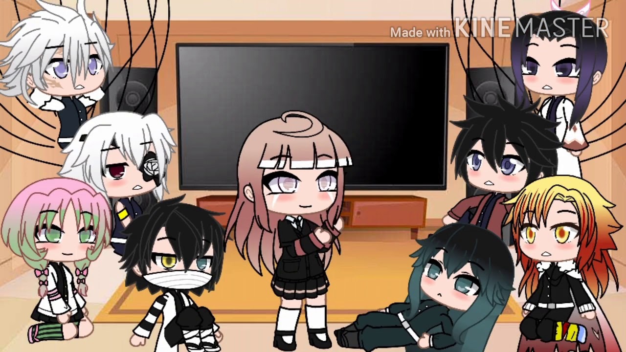 Demon Slayer Hashiras react to tanjiro's battle (part 1)