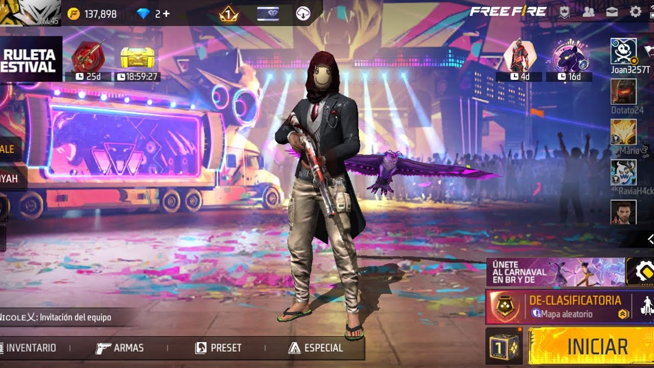JUGANDO FREE FIRE