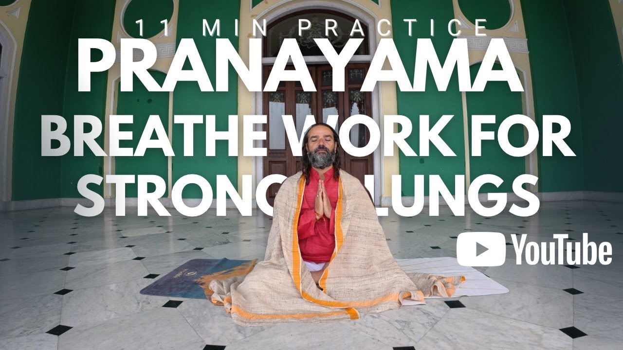 11-Minute Pranayama for Strong Lungs | Boost Breath & Vitality