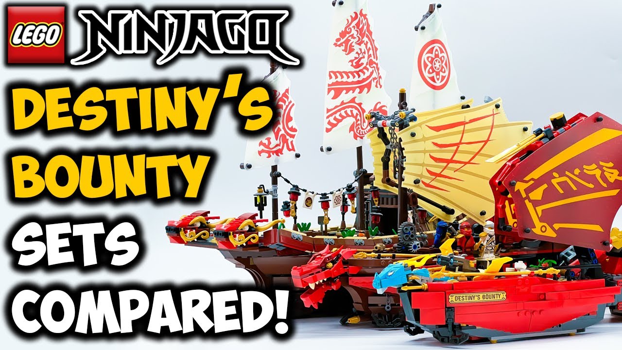 Which LEGO Ninjago Destiny's Bounty is the Best? | Comparison!