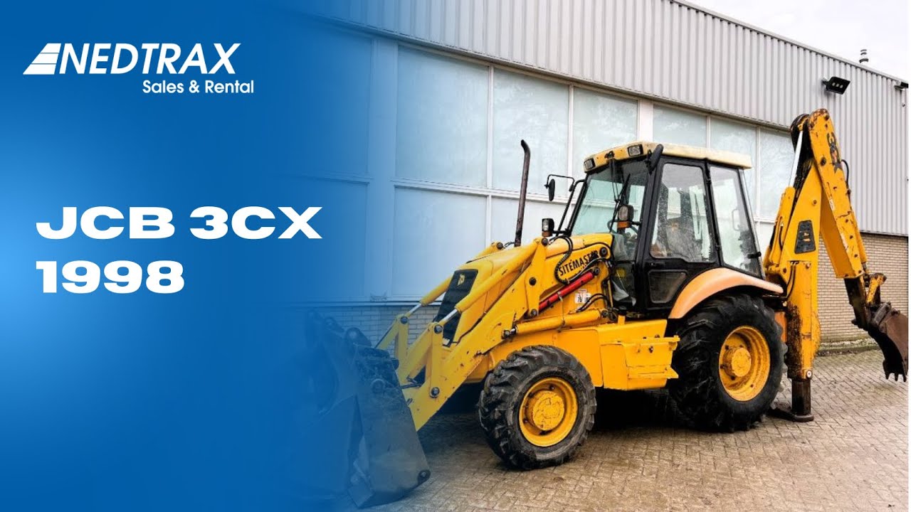 JCB 3CX (1998): A Vintage Legend in Construction