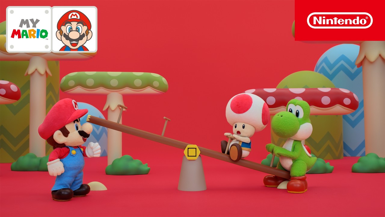 Balancing Act – It's Me, Mario! Stop Motion Shorts, Episode 6 | My Mario