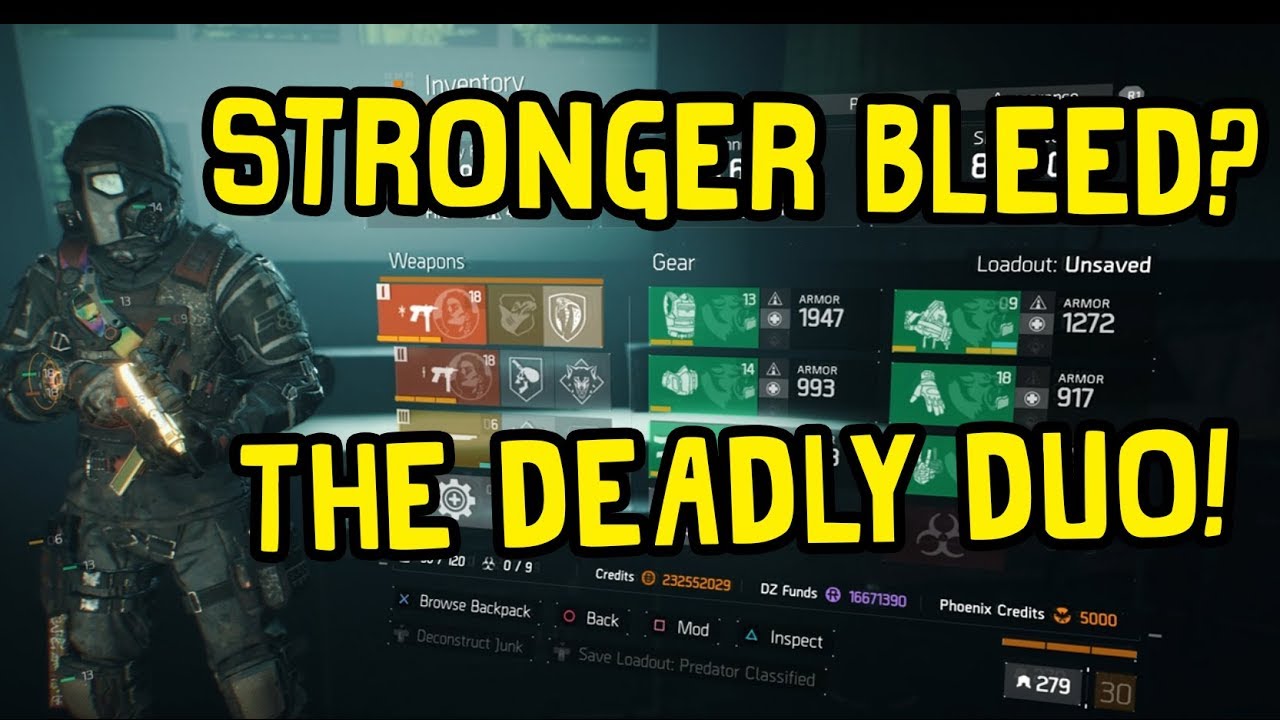 STRONGER THAN THE HOUSE?! BLEED HURTS! - The Division 1.8 Predator PvP