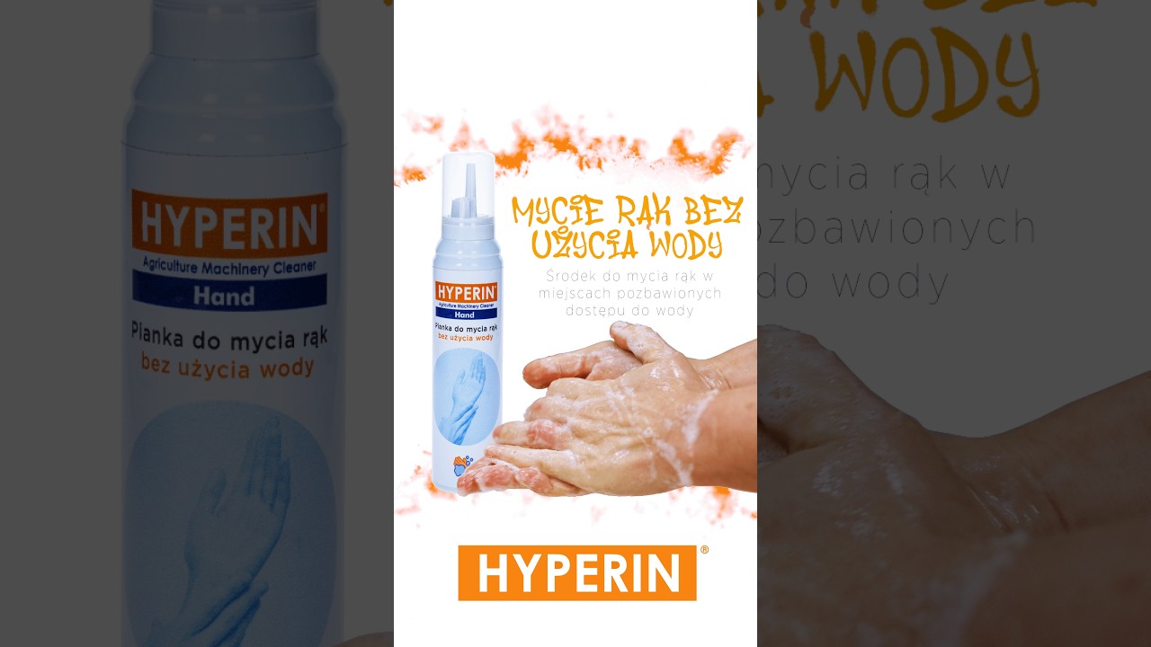 Hand do mycia rąk bez użycia wody | Hyperin