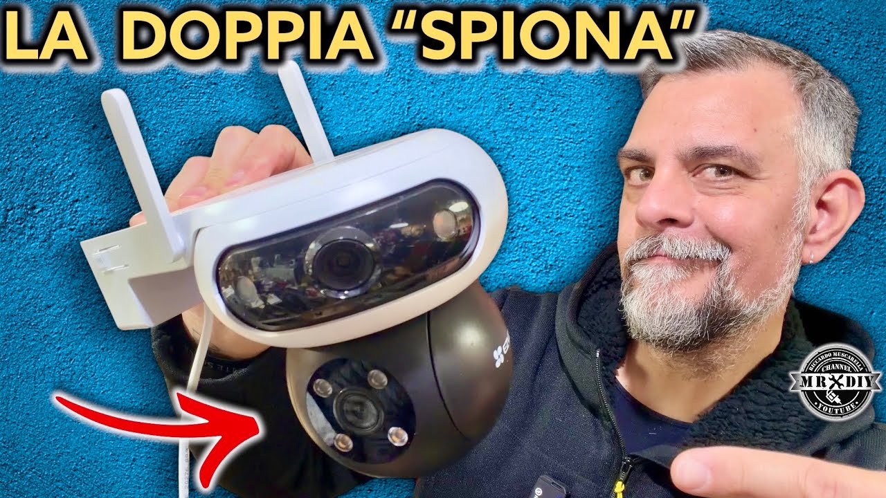 Una fa la spia, l’altra insegue. EZVIZ C90 2K. Telecamera videosorveglianza antifurto migliore