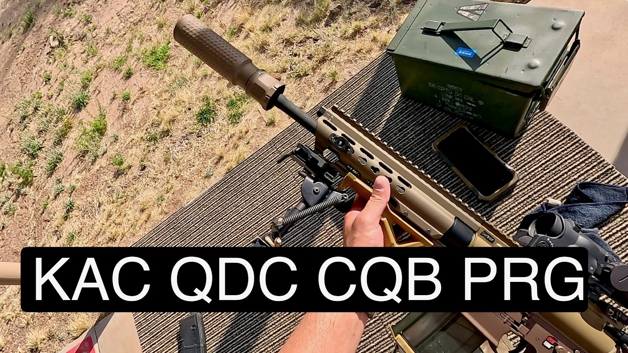 KAC 7.62 QDC/CQB-PRG First Shots