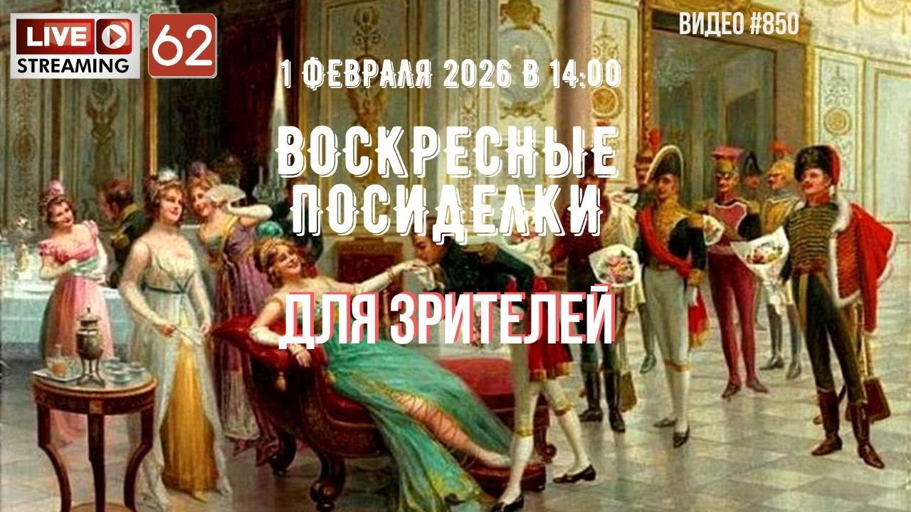 #850 ЖИВОЙ СТРИМ со зрителями (62) 💝 1 февраля 2026