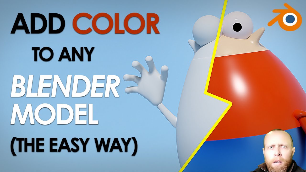 How to Color Models in Blender | Setting Material Beginner Tutorial