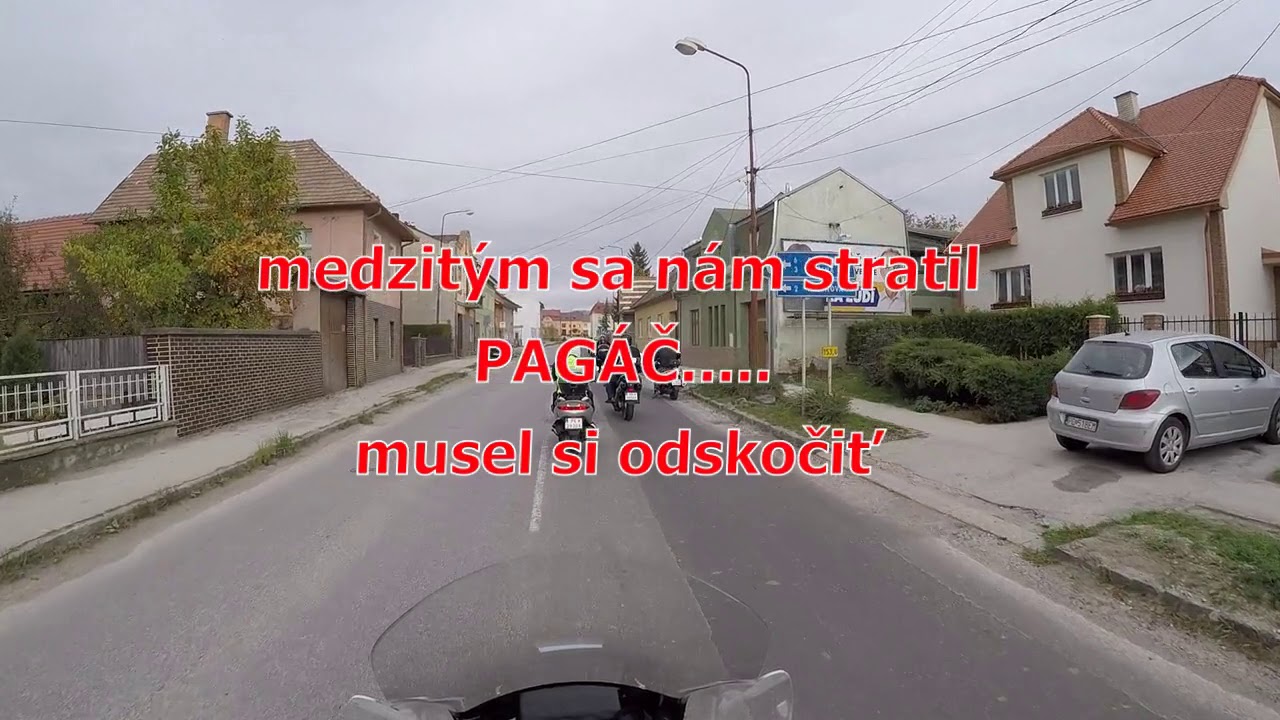 Moto trip Slovensko Rebeli 20.10.2019 Slovensko