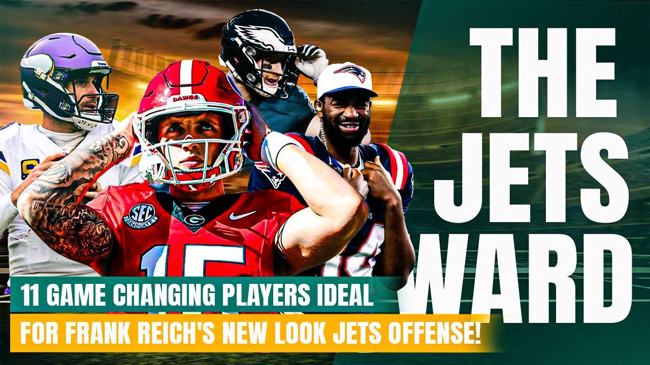 11 Game Changing Players Ideal for Frank Reich's New Look Jets Offense!     ️