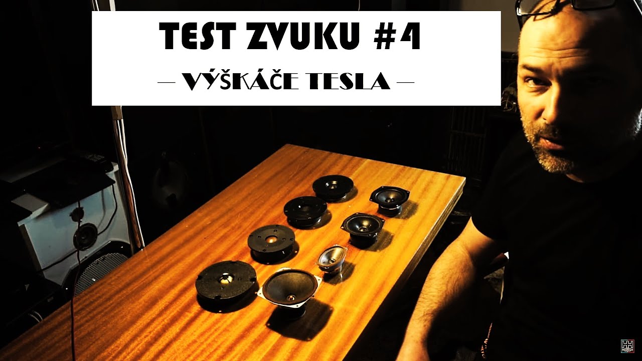 TEST ZVUKU #4 - REPRODUKTORY TESLA - VÝŠKÁČE