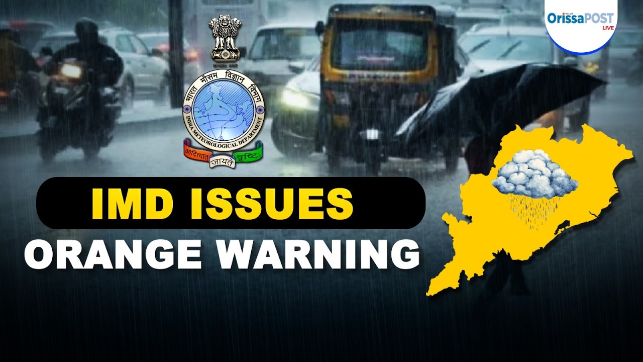 Odisha weather update | IMD issues orange alert for heavy rain & thunderstorms till July 1
