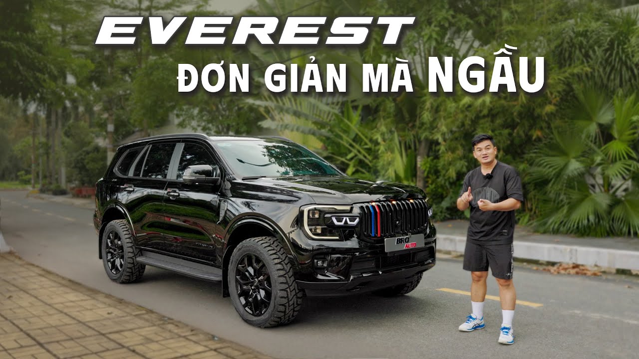 Thay đổi nhỏ tạo khác biệt lớn. Ford Everest Full Black | BROAUTO