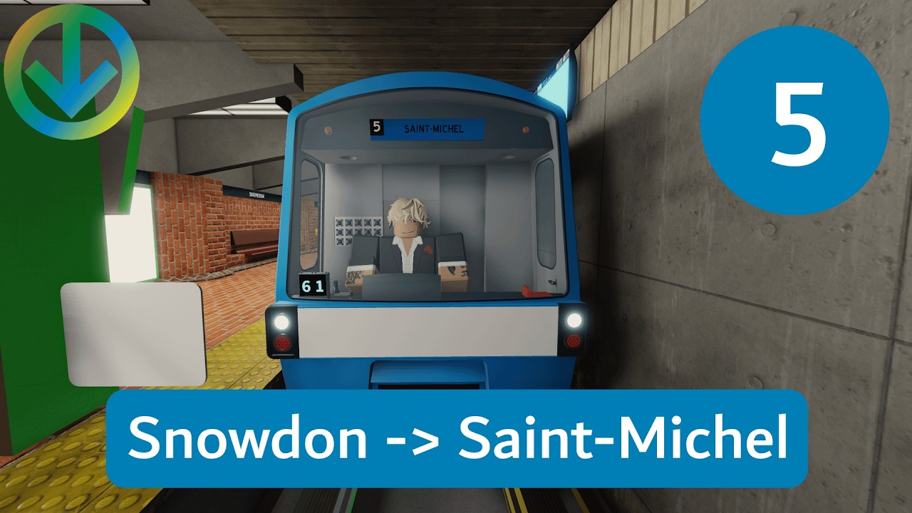 Blue Line (5) | Snowdon to Saint-Michel | TMMP