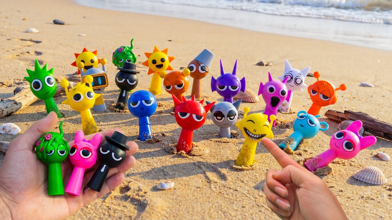 Sprunki Are Hiding at the Seaside – Let’s Find Them