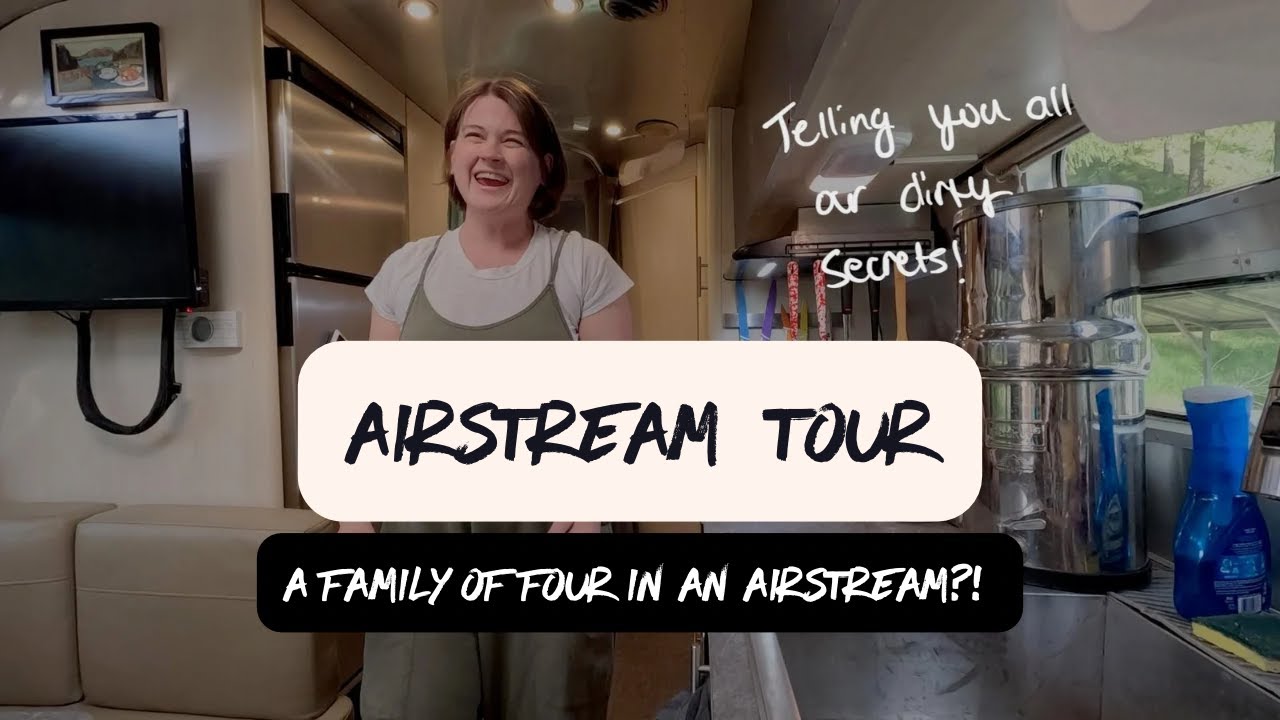 Airstream Tour - 2023 Flying Cloud 30FB Bunk - Our Family Lived in this RV For a Year!
