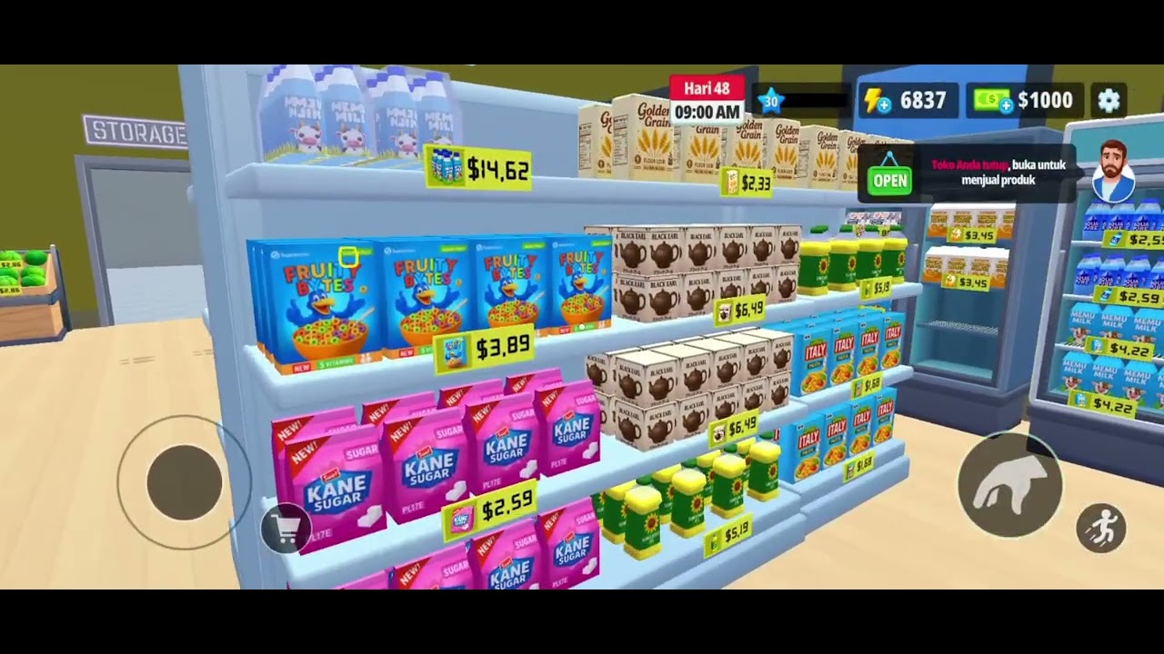 permainan supermarket simulator 