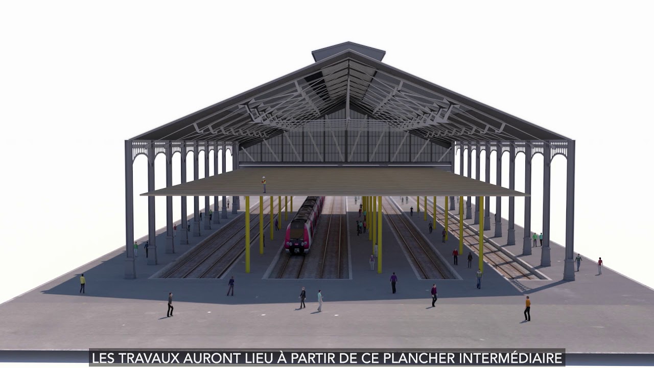 RÉNOVATION DE LA GRANDE HALLE VOYAGEURS DE PARIS SAINT LAZARE