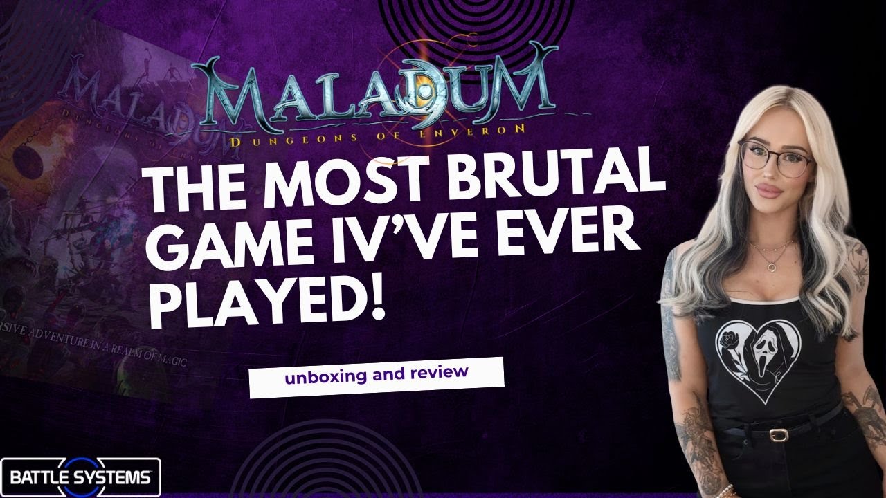 Maladum BOARD GAME – Is This DARK SOULS on a Table?