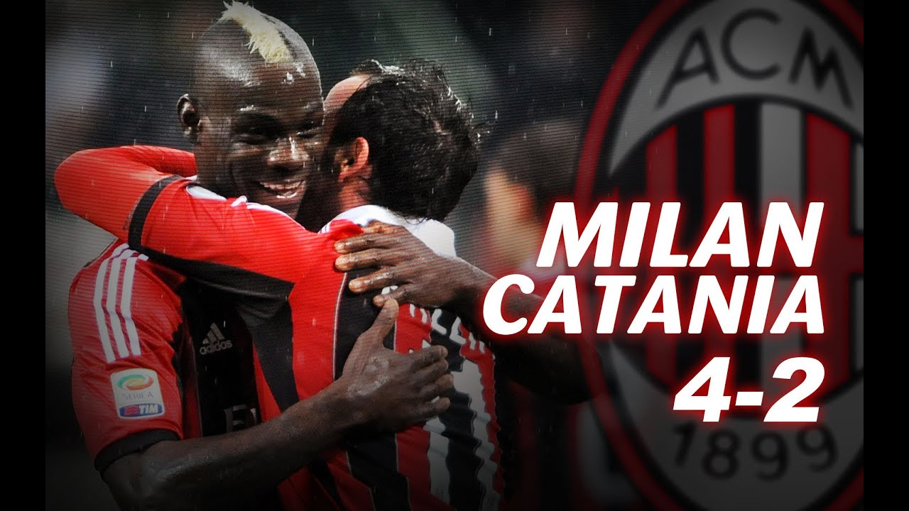 Milan-Catania 4-2