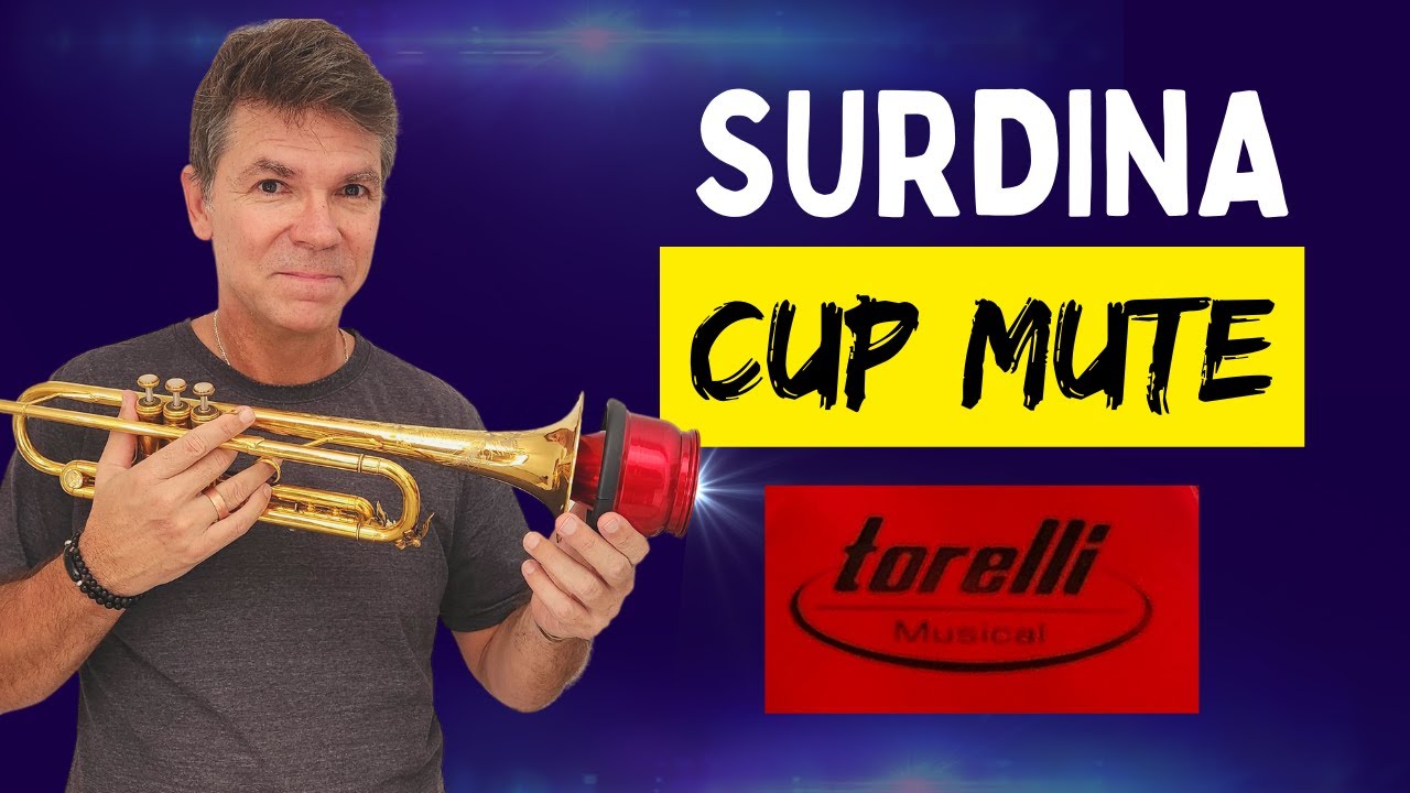 SURDINA CUP MUTE PARA TROMPETE E CORNET