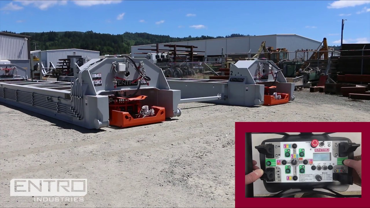 Autowalk and Autolift King-Pin Walking system automation - Oil Rig Walking Systems