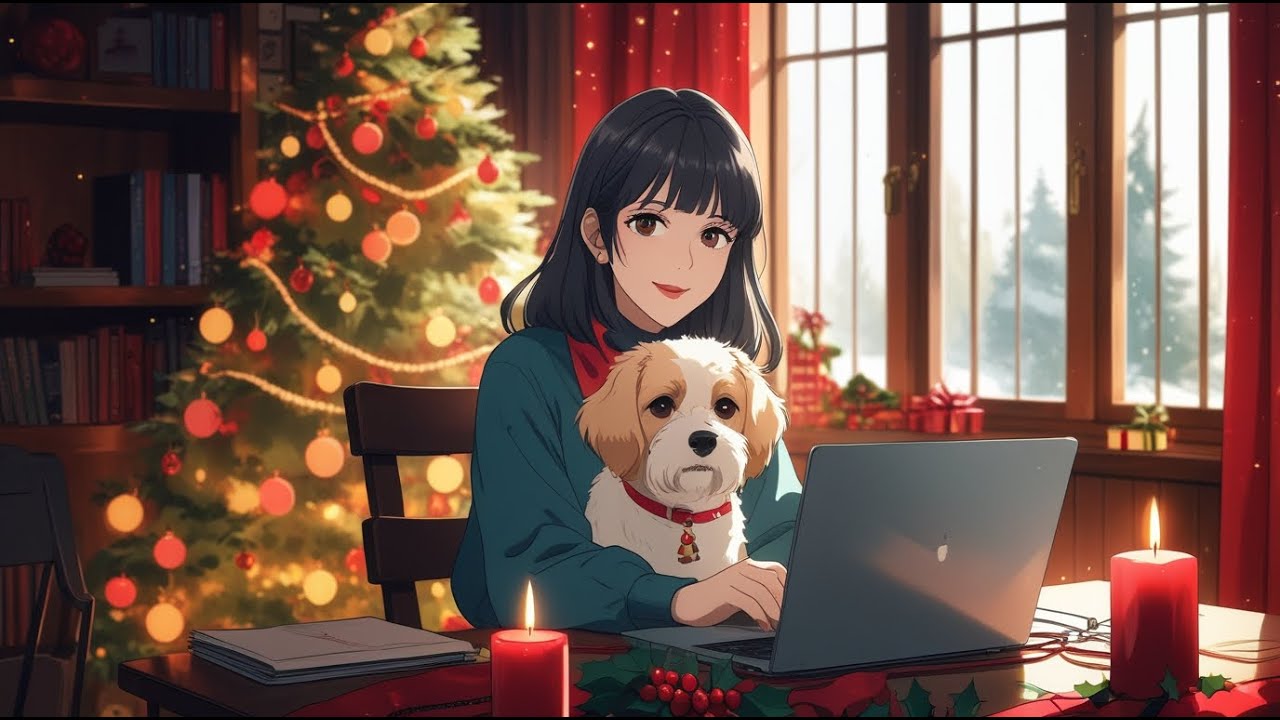 ❄️ Cozy Christmas Lo Fi for Study, Chill and Calm Vibes 🌙
