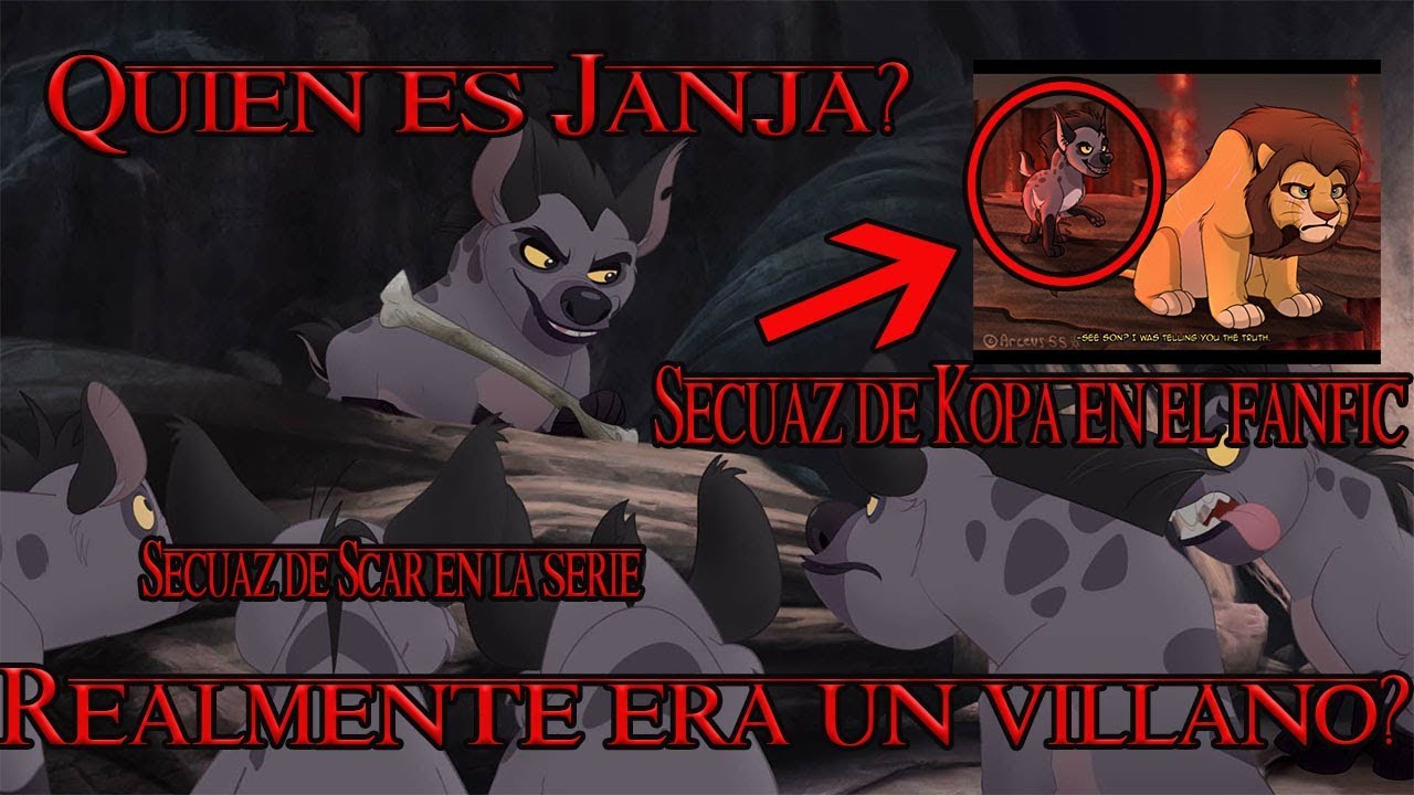 Quien es Janja? | Historia serie lion guard y Fanfiction