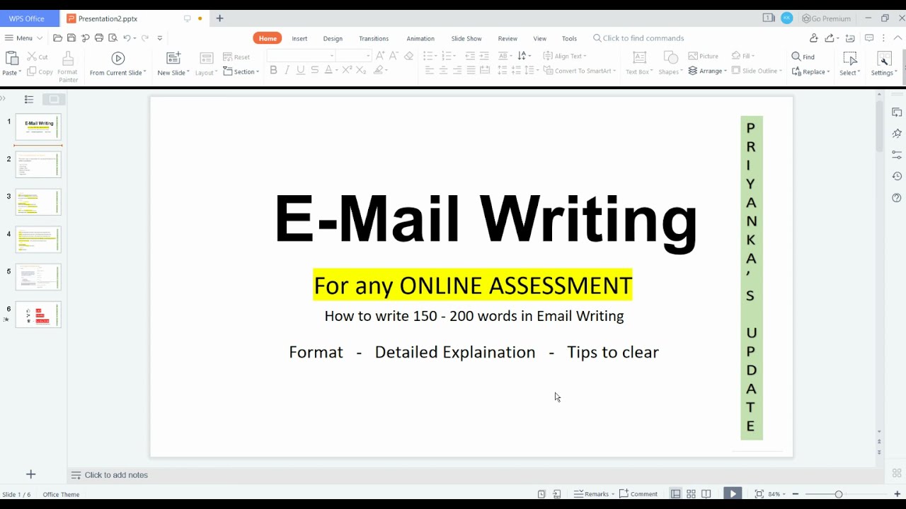 Amazon Email Writing | Email Writing For Any Online Assessment | Email Writing Format