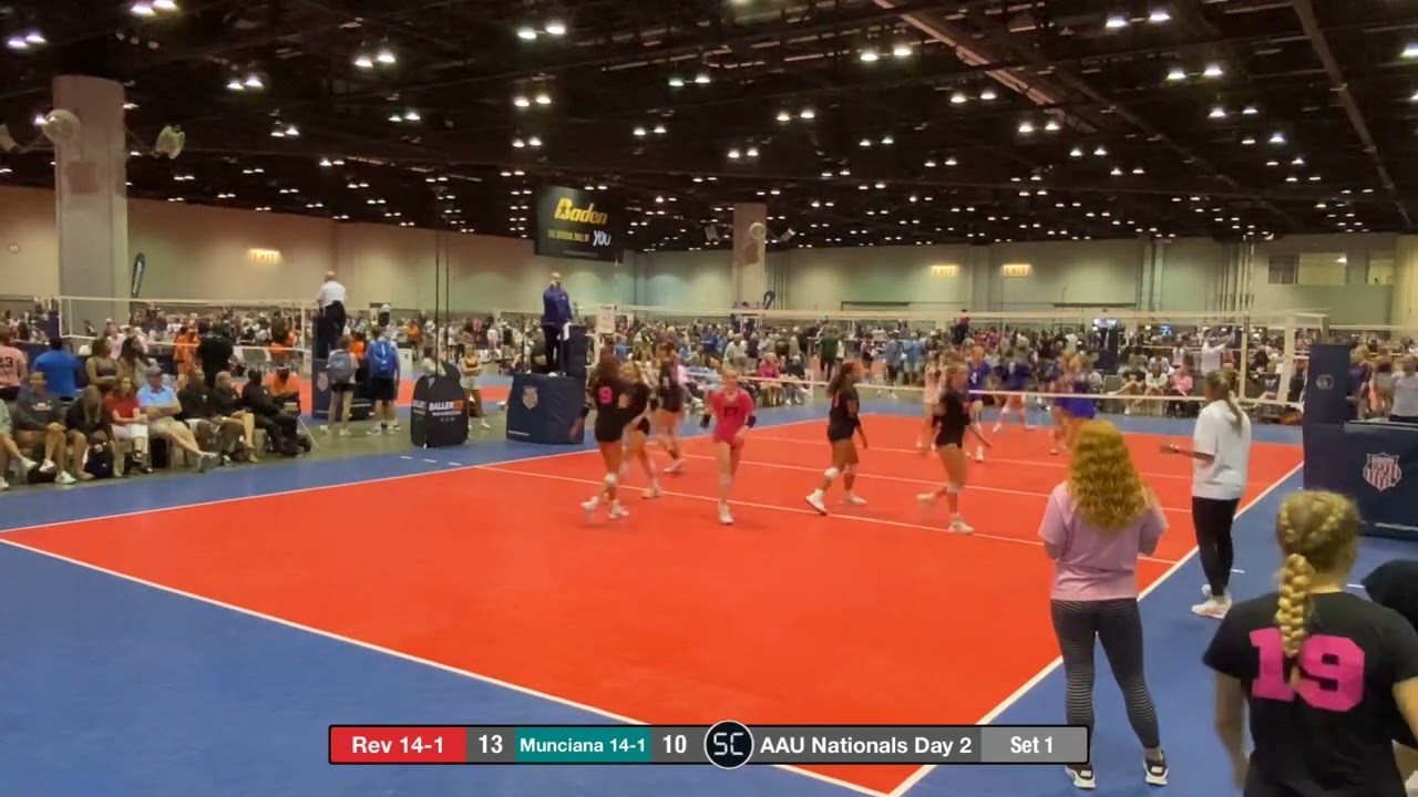 2022 AAU Nationals - Rev 14-1 vs Munciana 14-1 Chipmunks