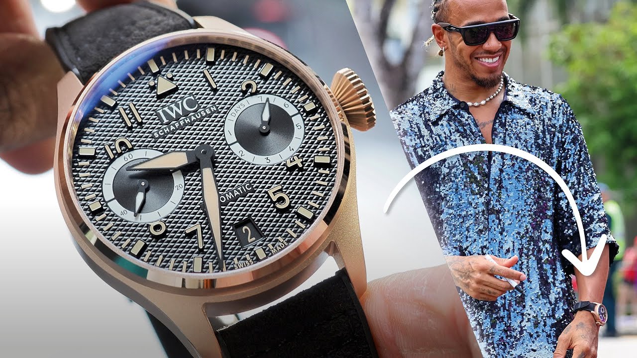 Lewis Hamilton's favourite watch REVEALED! With IWC ahead of the British Gran Prix