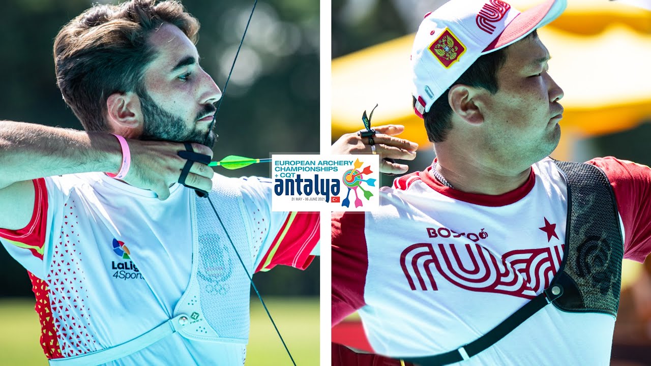 Pablo Acha v Galsan Bazarzhapov – recurve men gold | Antalya 2021 European Archery Championships