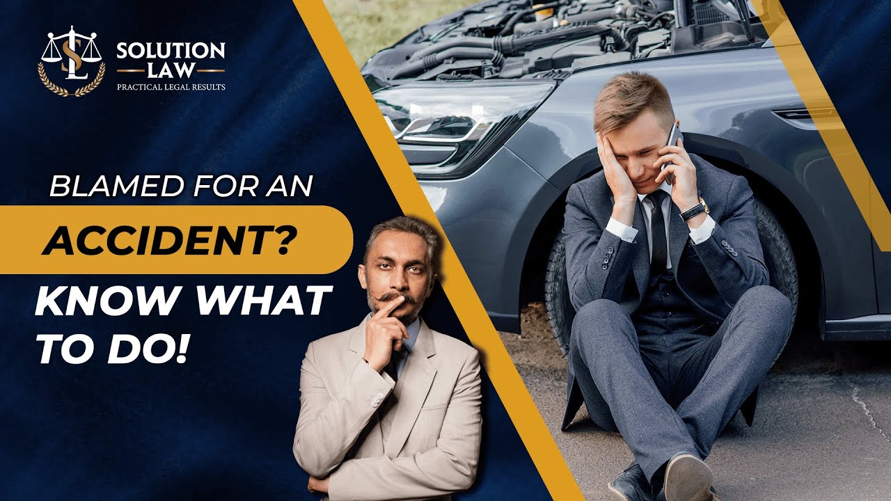 Got Blamed For an Accident?