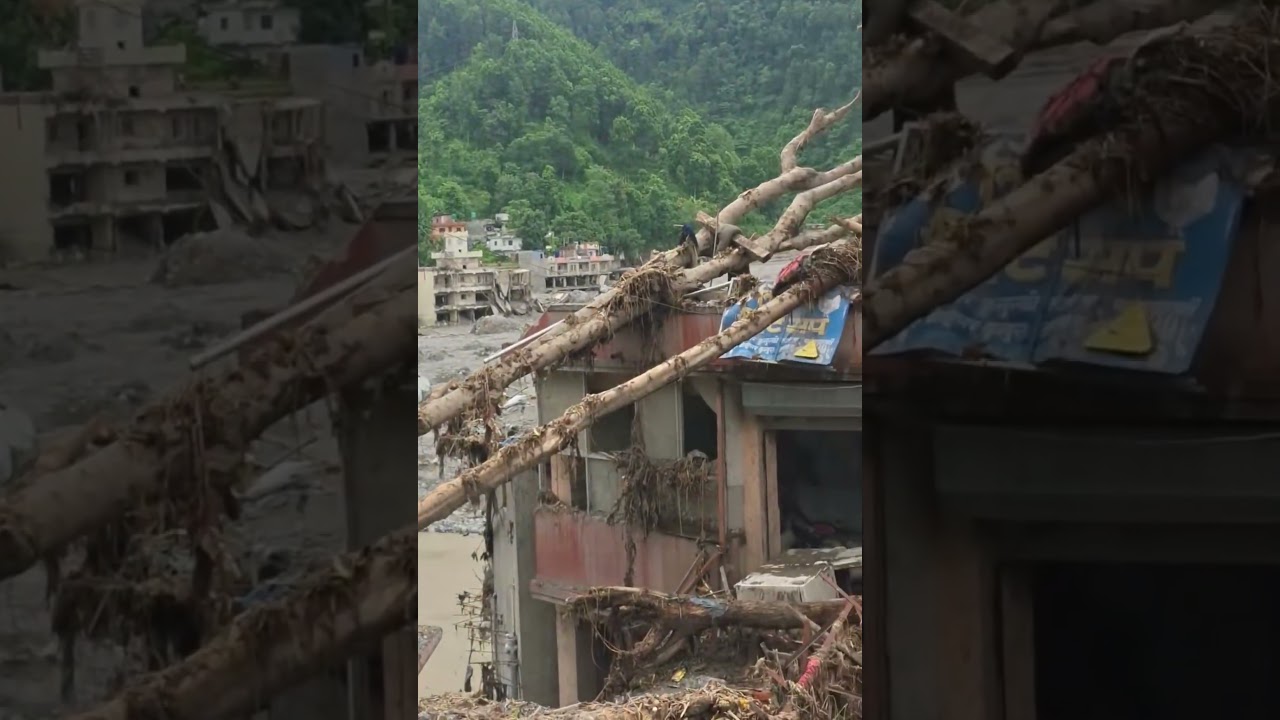 The current situation of Betrawati Bazaar💔#nepal #highlight #everyoneシ゚