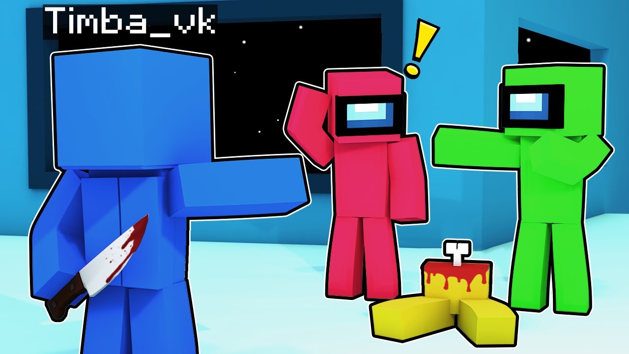 ¿QUIEN ha MATADO a Los COMPAS? 😱 AMONG US pero en Minecraft