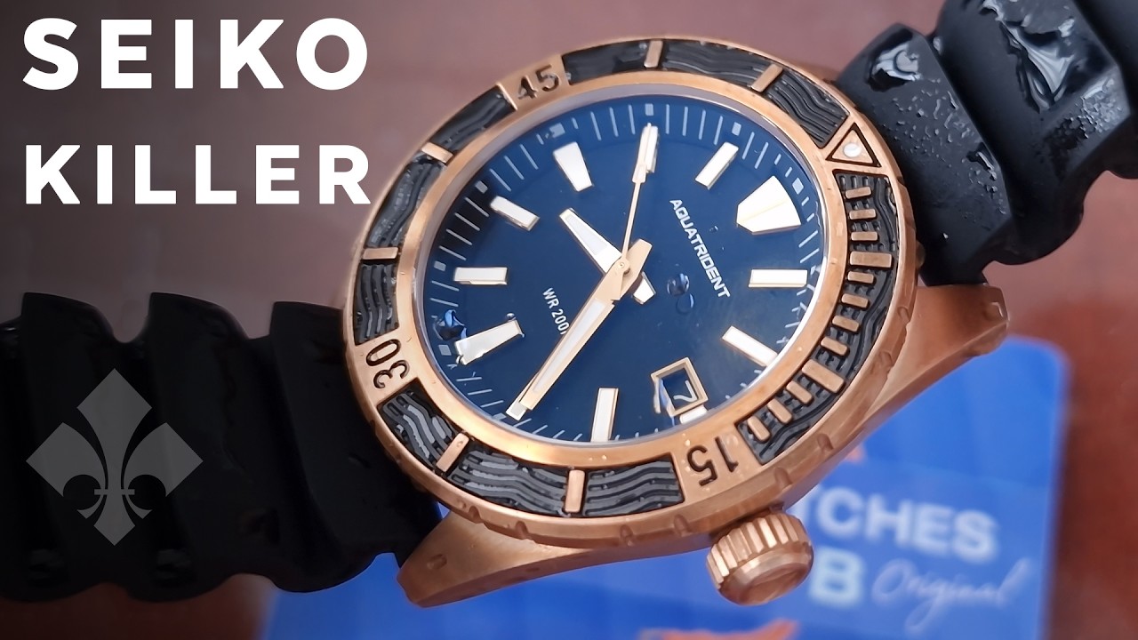 Забудьте о Seiko, эти бронзовые часы — НОВЫЙ КОНЦЕРТ! AQUATRIDENT Helmsman