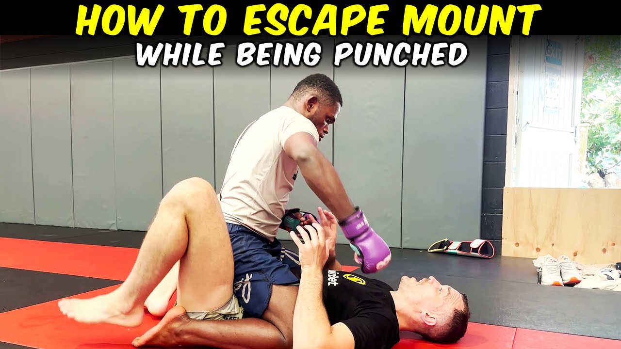 How To Escape Mount While Being PUNCHED | MMA Breakdowns
