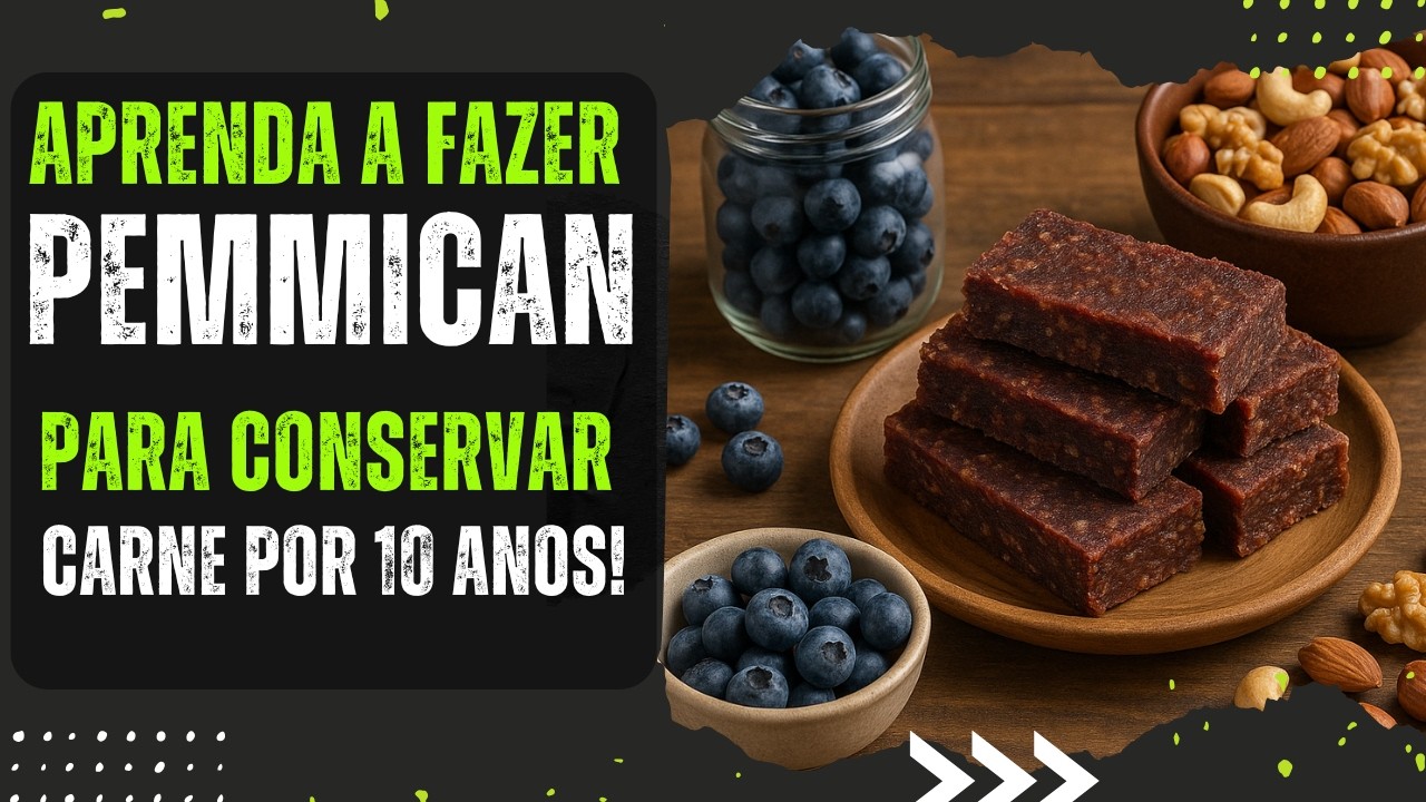 PEMMICAN: O Superalimento que dura 10 anos!