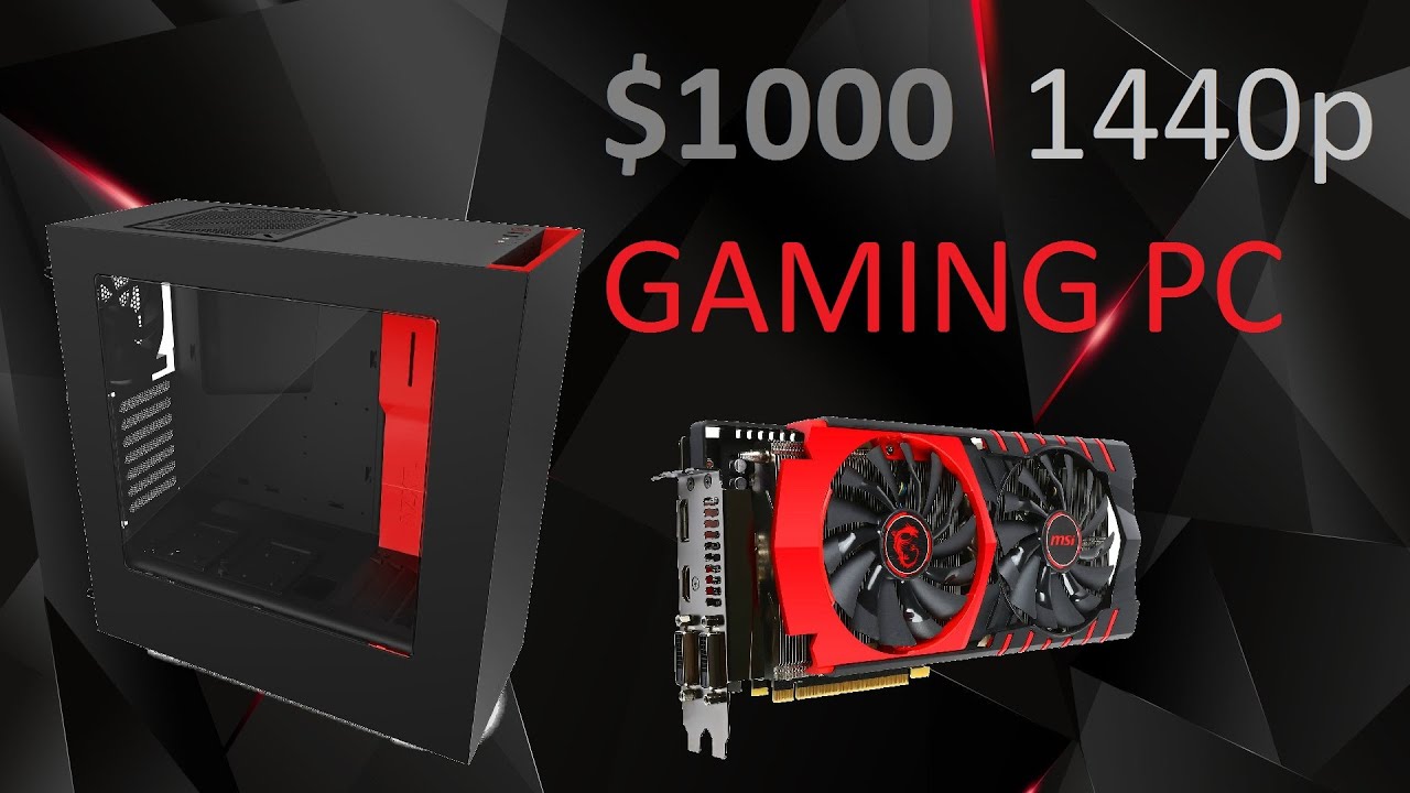 2016 $1000 Gaming PC Build Guide [1440p 60+FPS] [SKYLAKE] [Future Proof]