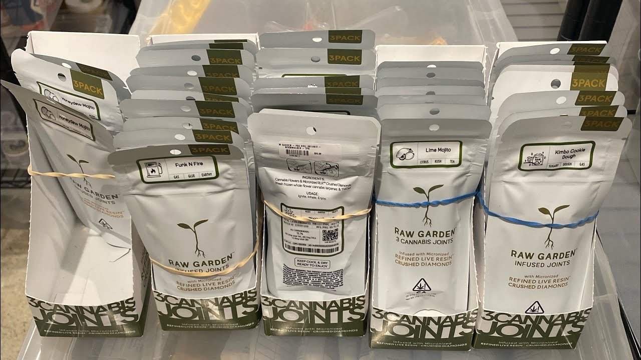 RAW GARDEN SATIVA PREROLL REVIEW & REACTION!